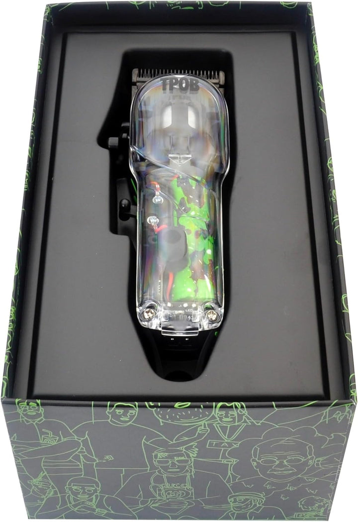 TPOB Slime 2 Cortapelos de peluquería para hombres 6800 RPM con est...
