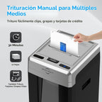 BONSEN P-5 de alta seguridad trituradora de papel de micro corte Auto Feed 320 hojas