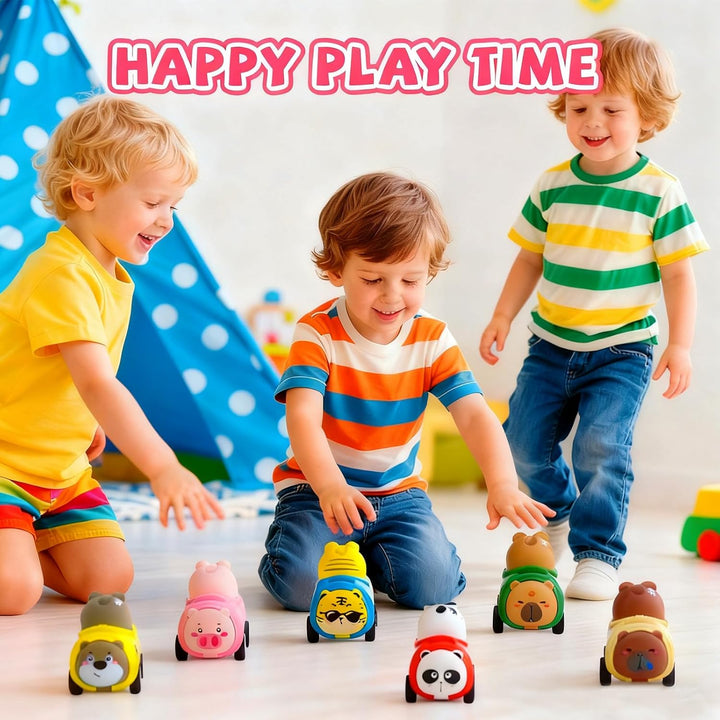 Snugzy Press to Go - Juguetes de coche para niños pequeños de 1 a 3...