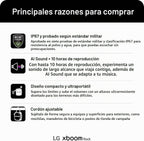 LG xboom Rock by will.i.am - Altavoz Bluetooth portátil para exteriores
