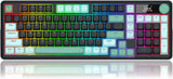 Redragon K768 PRO Teclado inalámbrico de 98 teclas para juegos, pan...