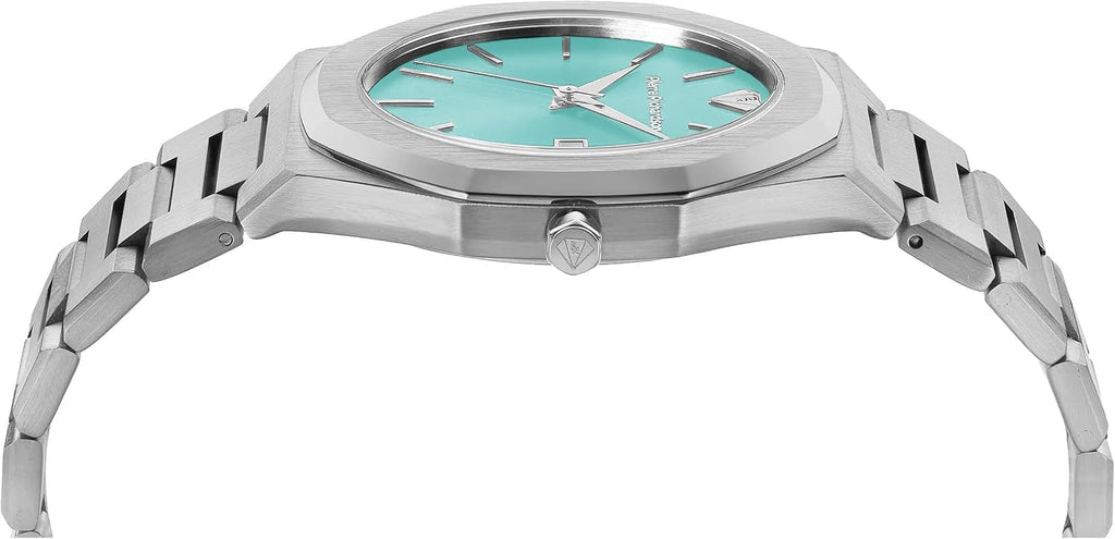 PIERRE RICHARDSON PR5428 Reloj de lujo para hombre – Movimiento de cuarzo japonés, acero inoxidable, 41mm, 5ATM resistente al agua, cristal de zafiro resistente a los arañazos – Reloj de vestir