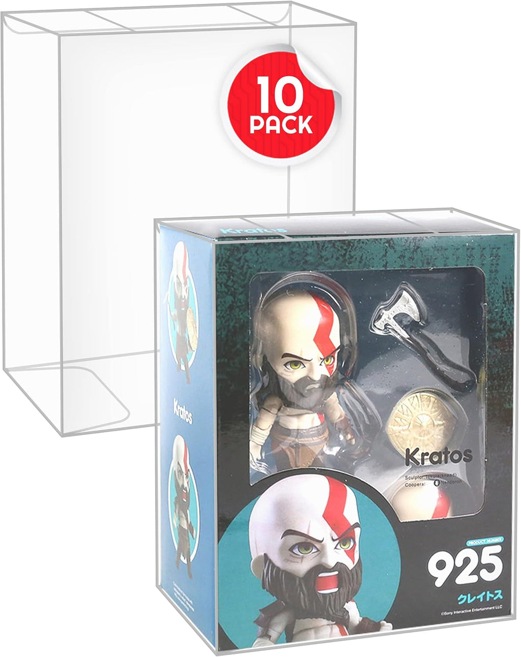 EVORETRO Funda protectora para figuras de acción de Nendoroid – Protector de caja de plástico transparente para buena sonrisa, Hololive, Jujutsu Kaisen, figuras de Kirby – Vitrina coleccionable a prueba de polvo para coleccionistas