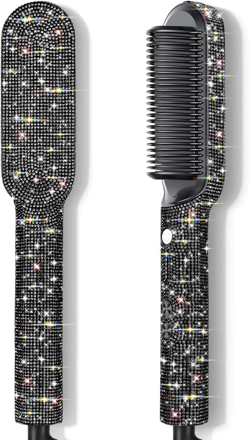 Funda brillante para cepillo alisador de cabello TYMO, calcomanía d...