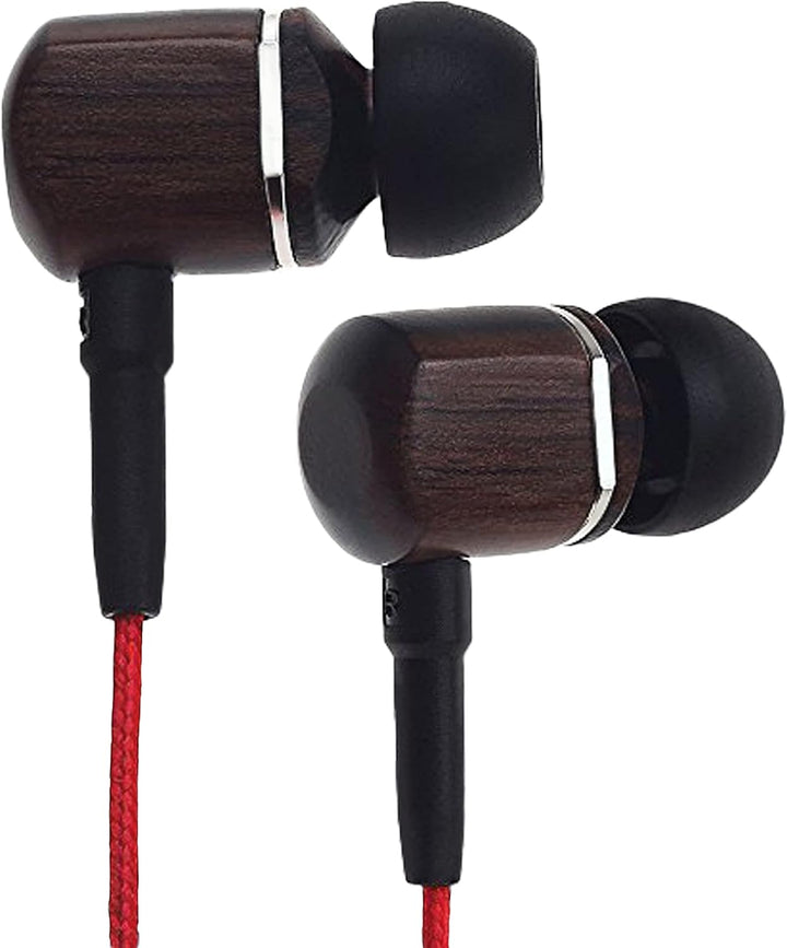 Symphonized MTRX Premium - Auriculares intrauditivos de madera genu...