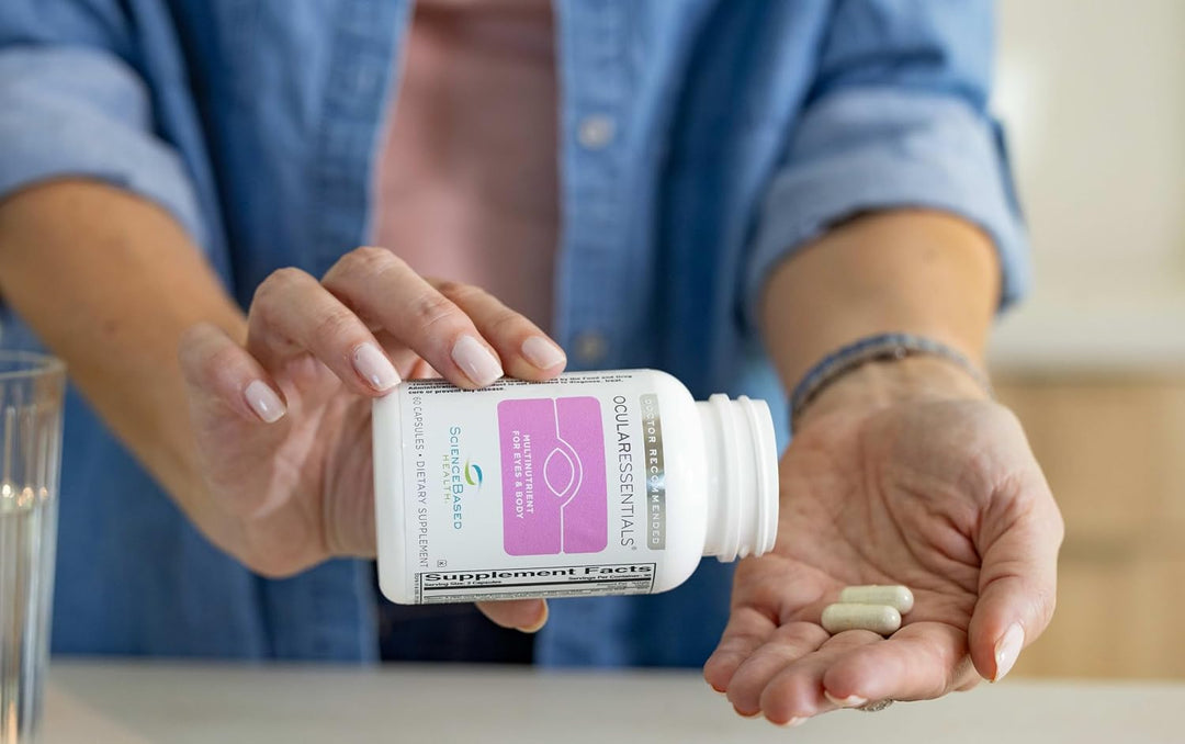 ScienceBased Health OcularEssentials - Multivitamínico diario con a...