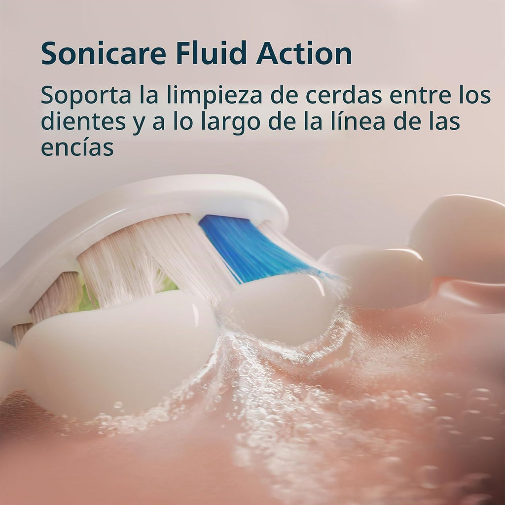 Philips Sonicare Cepillo de dientes eléctrico recargable 4200, 1 cabezal de