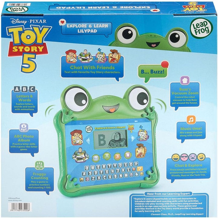 LeapFrog Disney y Pixar Toy Story 5 Explora y aprende Lilypad