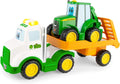 TOMY John Deere Farmin' Friends Hauling Set - Luces y sonidos