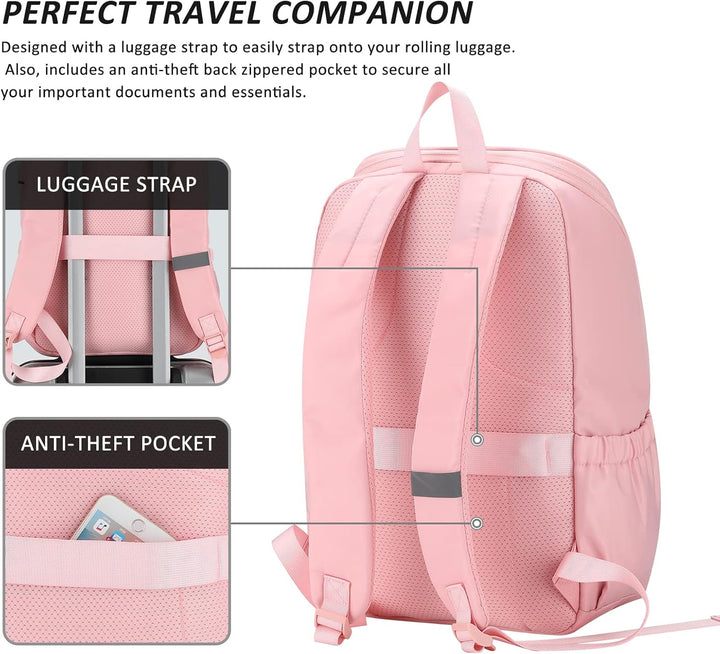 MAXTOP Mochila de viaje para computadora portátil, mochilas de nego...