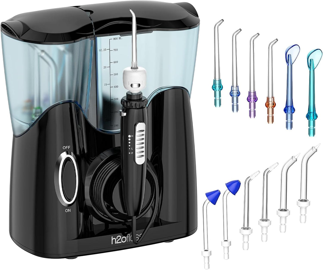 H2ofloss - Irrigador dental para encimera para dientes, para el cui...