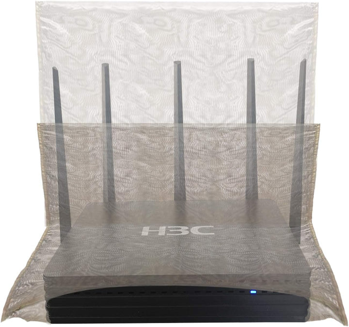 Cubierta de protección EMF para enrutador WiFi, jaula Faraday con p...