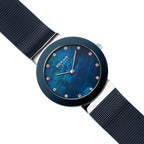 BERING Reloj analógico de cuarzo para mujer con correa de acero inoxidable y cristal de zafiro 11435-XXX_1