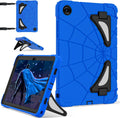 Funda para Samsung Galaxy Tab A11+ Plus 2026 / A9+ Plus de 11 pulgadas, resistente a prueba de golpes con protector de pantalla integrado y soporte, esquina gruesa, azul y negro
