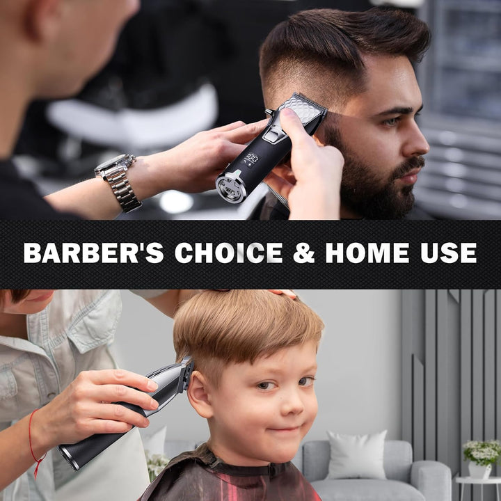 FADEKING® Cortapelos profesionales para hombres, cortapelos inalámb...
