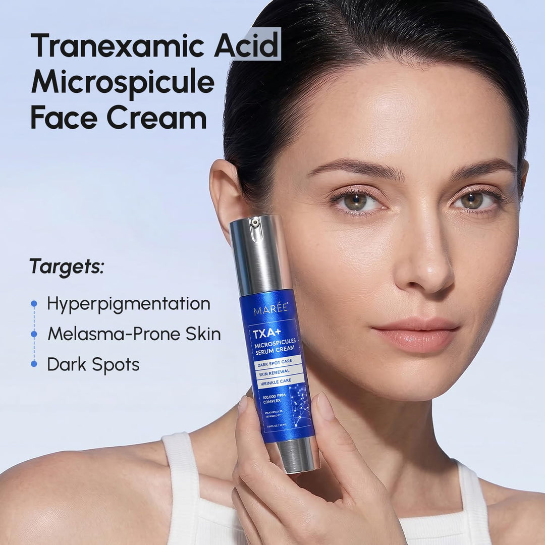 MAREE TXA Tranexamic Acid Suero Crema con Microespículas Complejo 1...