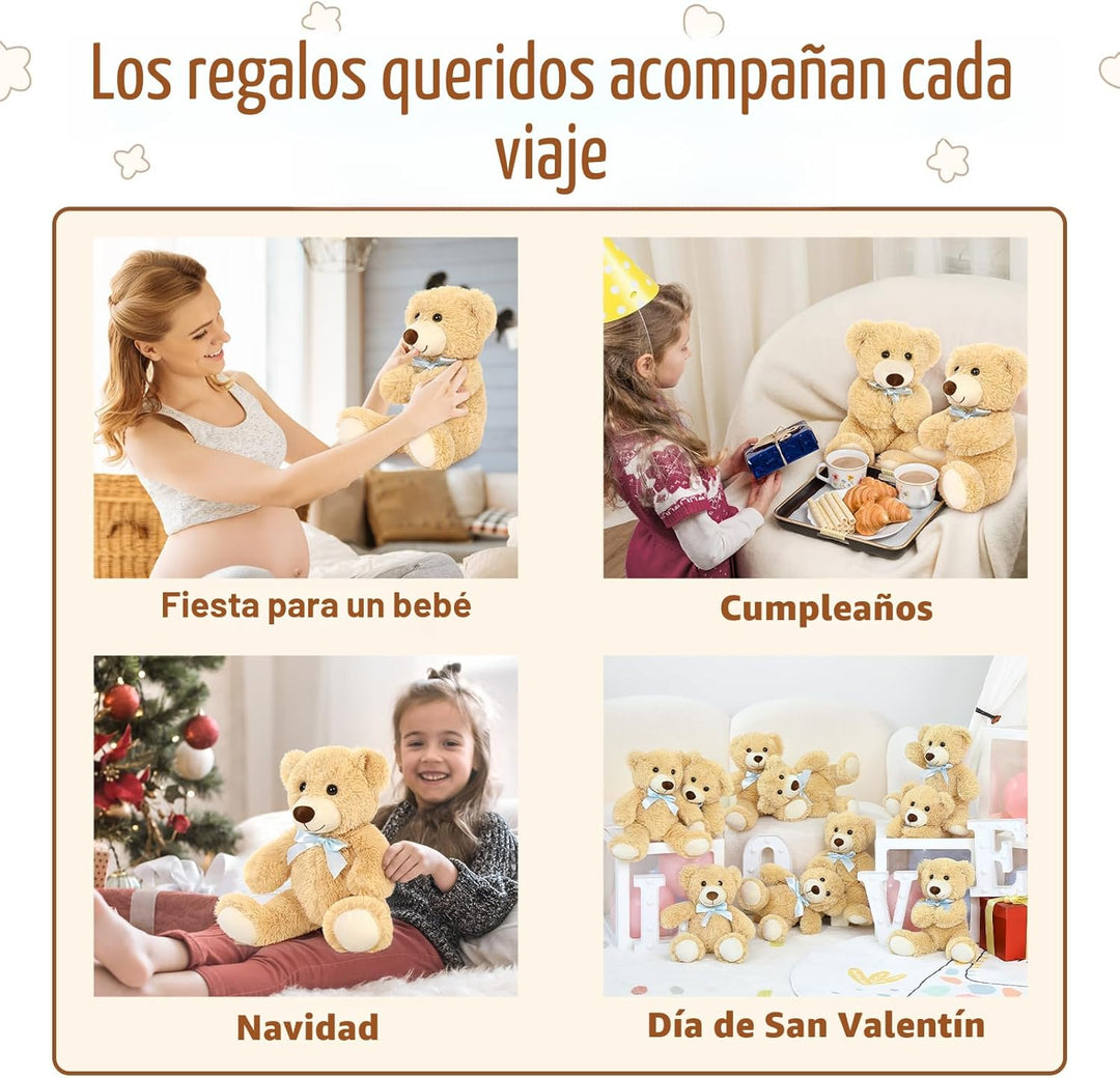 MorisMos Osos de Peluche a Granel Animales de Peluche para Navidad,...