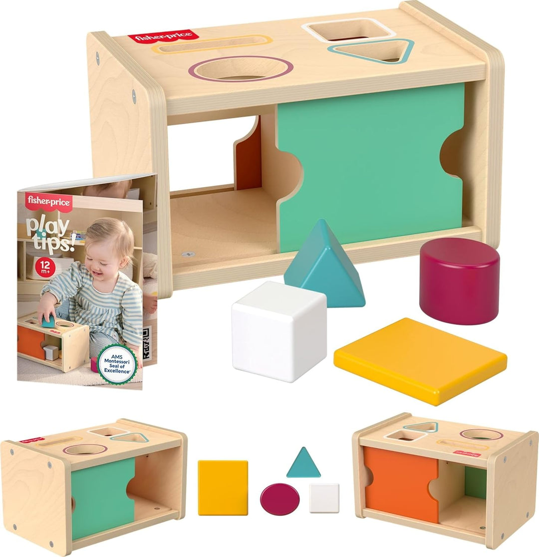Fisher-Price Caja de permanencia de objetos de juguete