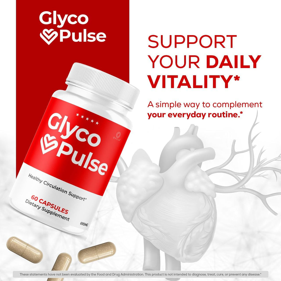 (Paquete de 3) Cápsulas Glyco Pulse - Píldoras oficiales GlycoPulse...