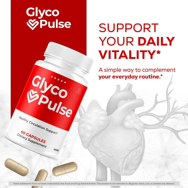 (Paquete de 3) Cápsulas Glyco Pulse - Píldoras oficiales GlycoPulse...