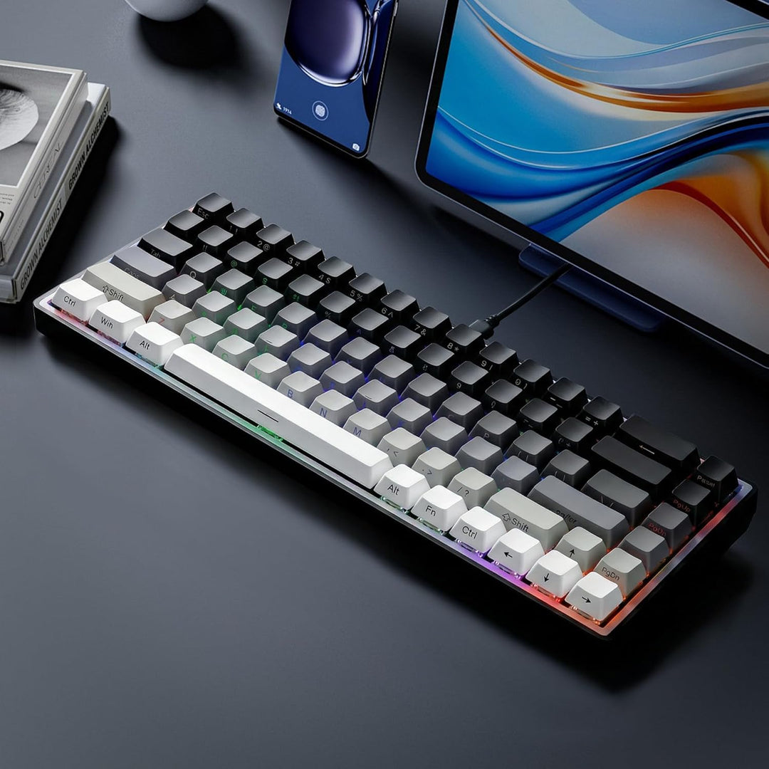 Taramico Mechanical Gaming Keyboard 65% Wired, Magnetic Switch Hot...