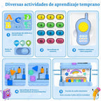 Toddler Learning Toys para 1-2 Year Old Boy Gifts, 12-en-1 Musical House