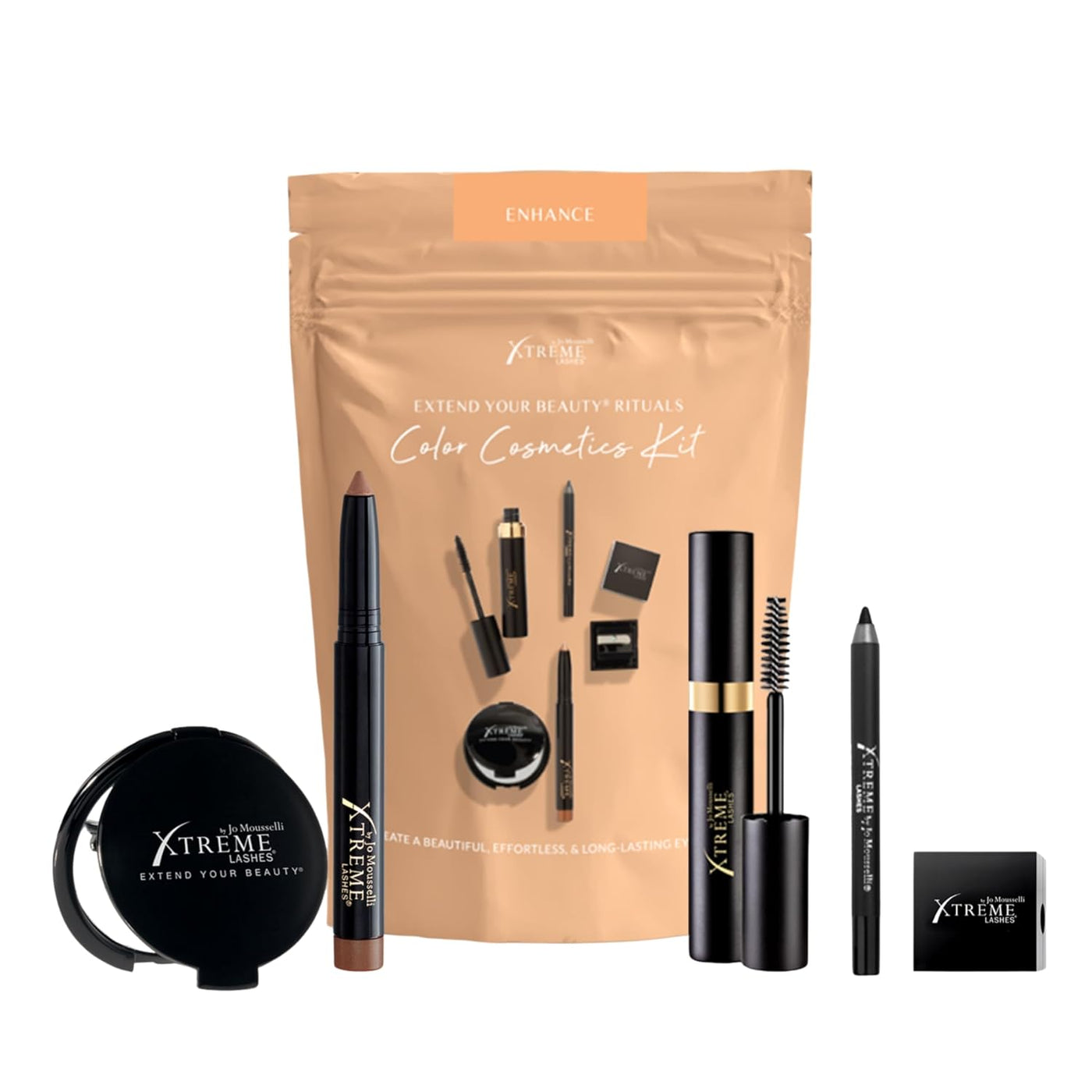 Xtreme Lashes Color Cosmetics - Kit de maquillaje de 5 piezas, long...