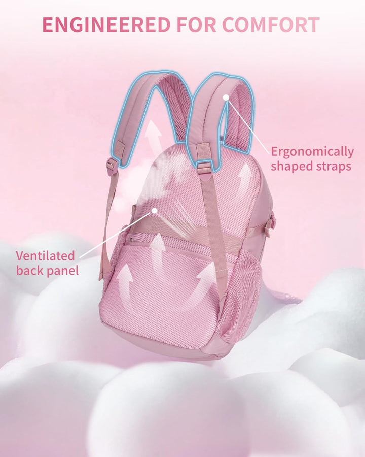ECOHUB Mochila de viaje para mujeres, para laptop de 17.3 pulgadas,...