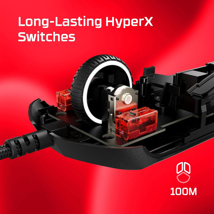 HyperX Pulsefire Haste 2 \u2013 Ratón gaming con cable \u2013 Ultra...