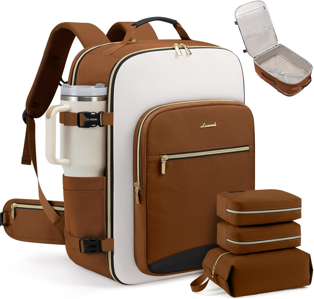 LOVEVOOK Mochila de equipaje de mano artículo personal bolsa de via...