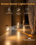 Luces nocturnas con sensor de movimiento de sincronización con base
