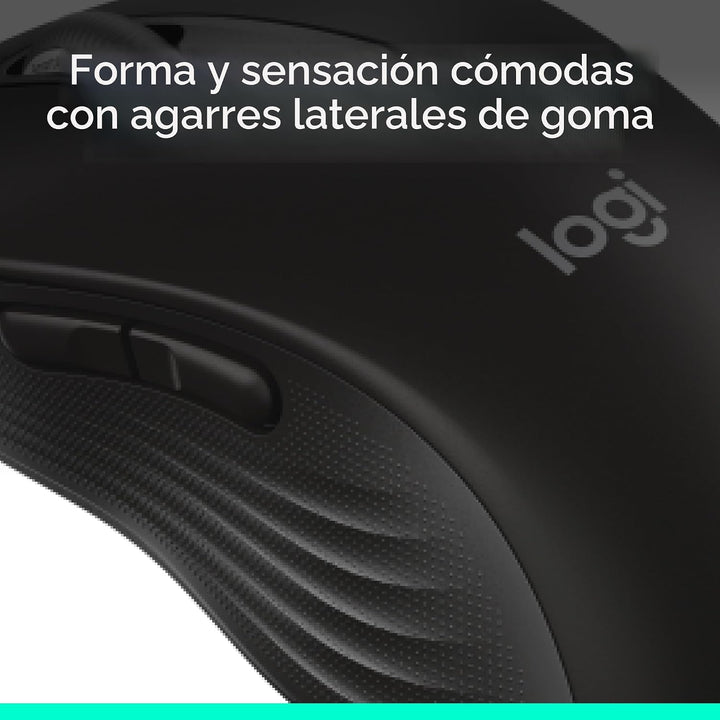 Logitech Signature M650 - Mouse inalámbrico para manos pequeñas a m...
