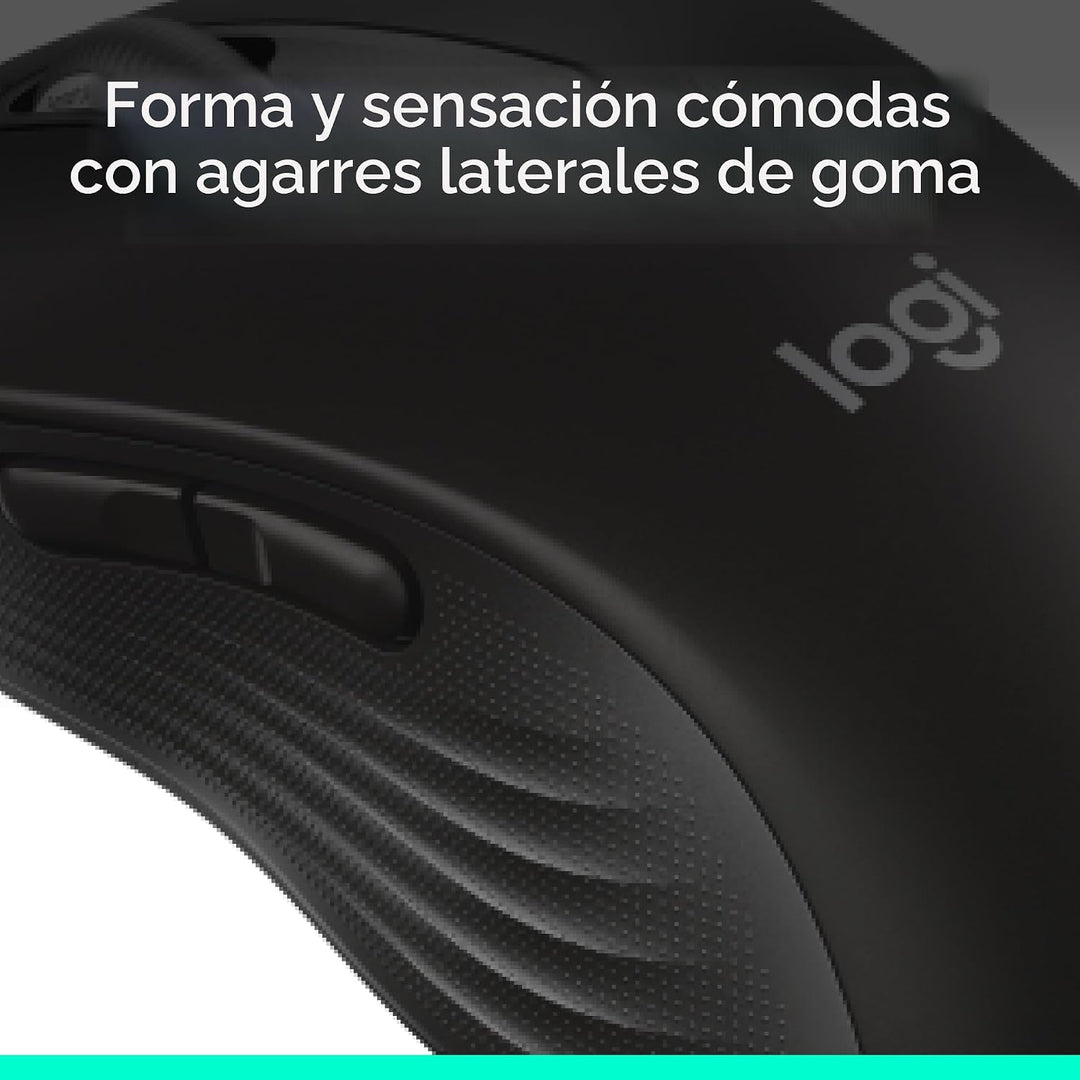 Logitech Ratón inalámbrico Signature M650 L de tamaño completo - Ma...