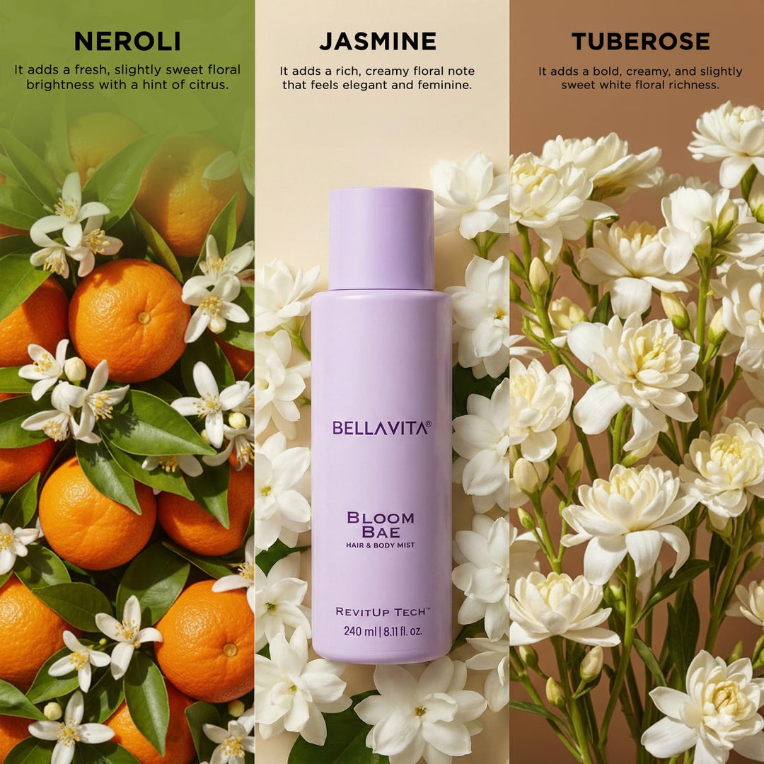 Bellavita Luxury Bloom Bae - Aerosol corporal para mujer | Spray co...