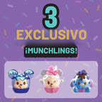Disney Munchlings Mini Munch Bakery, 25-piece Color Change Figure Playset, 1-inch Collectible Scented Figurines, Kids Toys para Ages 3 Up by Just Play