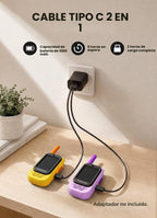 FOREDOM Radio de Video Recargable: Walkie Talkies para Niños, Alcance Largo para Niños y Niñas
