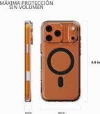 Rokform Funda delgada para iPhone 17 Pro Max, cubierta magnética