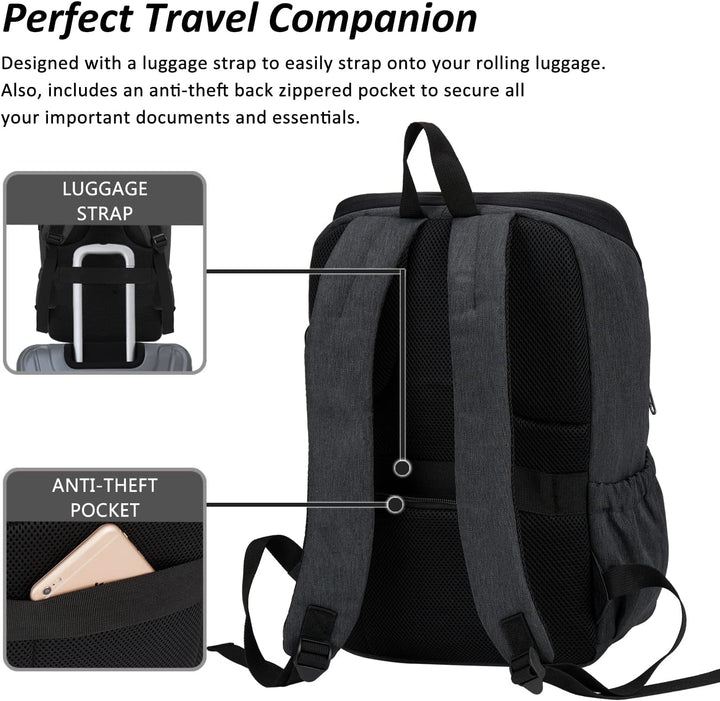 Mochila para computadora portátil MAXTOP para mujeres y hombres, mo...