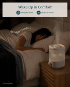 Levoit Humidificadores de llenado superior para dormitorio, tanque de 2.5L