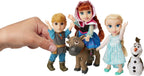 Disney Frozen Deluxe - Set de regalo de muñecas pequeñas, incluye a Anna, Elsa, Kristoff, Sven y Olaf. Las muñecas miden aproximadamente 15 cm de alto - ¡Perfecto para cualquier fan de Frozen!