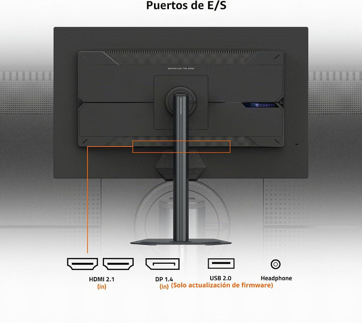 GIGABYTE - G27U - Monitor de juegos de modo dual SS IPS de 27"...