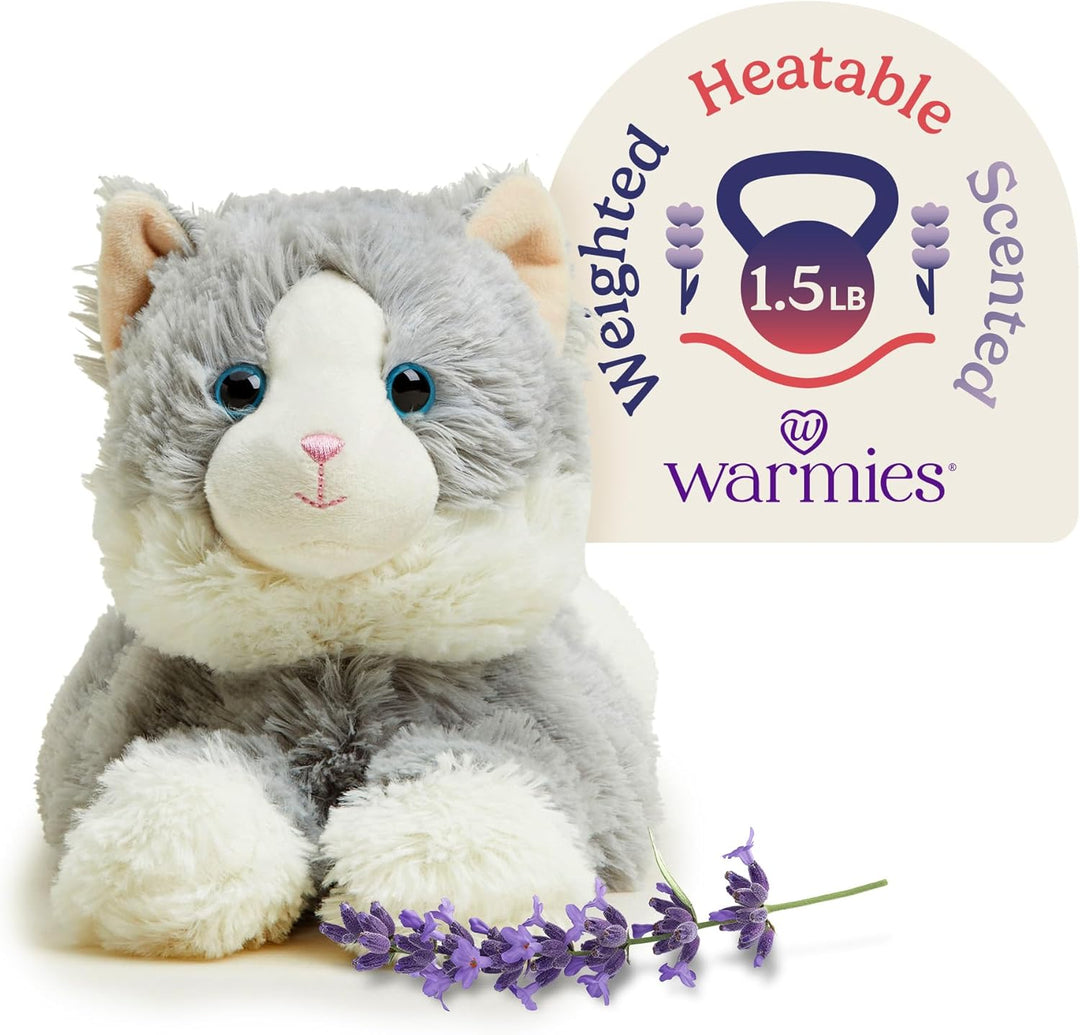 warmies Animales de Peluche Calentables en Microondas y con Peso, G...