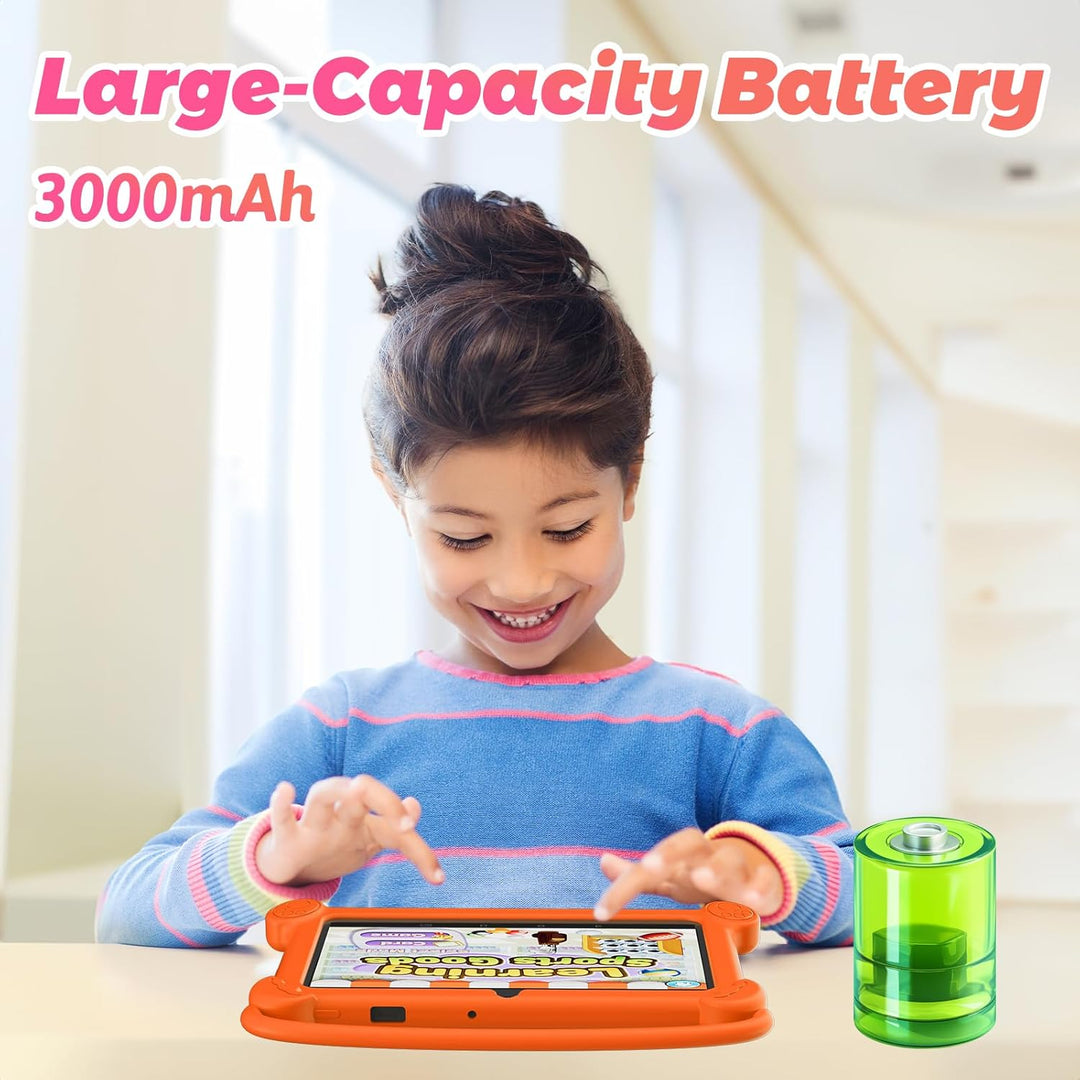 DIGITHINK Tableta para niños de 7 pulgadas 3-9 con funda protectora...