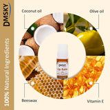 DMSKY Paquete de 240 bálsamos labiales, bálsamo labial natural a gr...