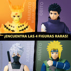 P.M.I. Naruto Shippuden Mini Figuras Coleccionables Paquete de 12 Caja de Lujo, Surtido A