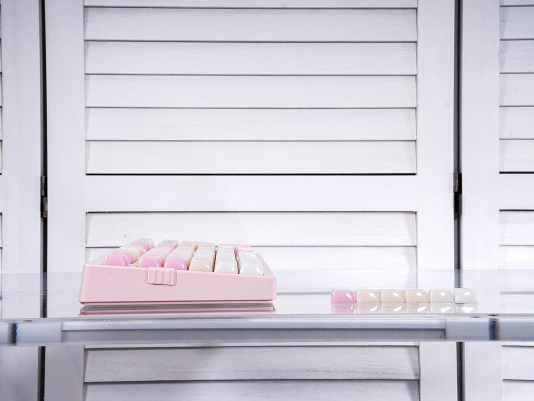 ZORNHER ZH980 Pink Mechanical Keyboard,95% Cat Keyboard Cute,Kawaii...