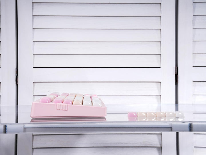 ZORNHER ZH980 Pink Mechanical Keyboard,95% Cat Keyboard Cute,Kawaii...