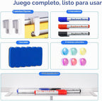 Maxtek Caballete pizarra blanca 36 x 24 pulgadas, trípode con altura