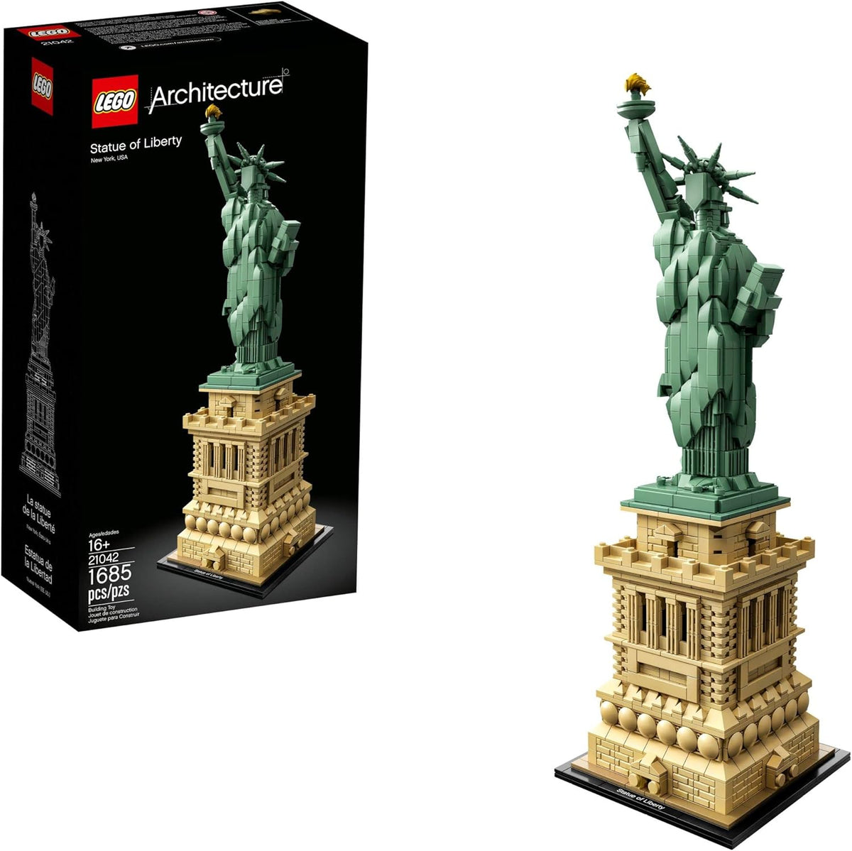 LEGO Architecture 21042 Kit de construcción de la estatua