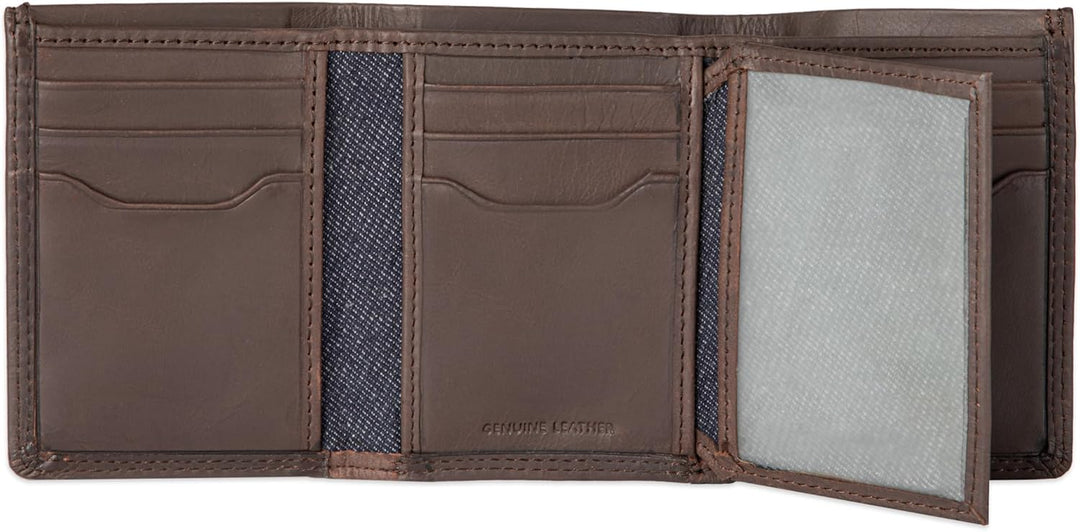 Levi's Billetera triple RFID para hombre, elegante y delgada, i...
